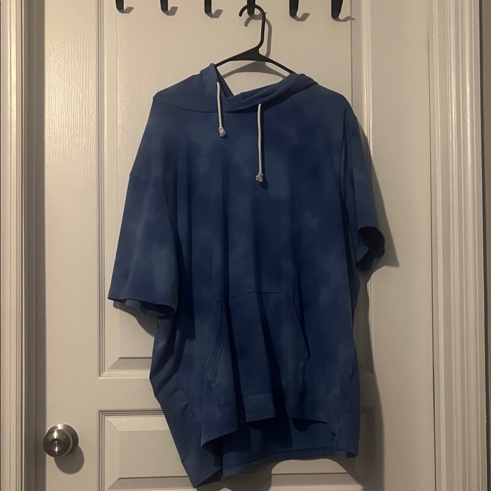 Athletic Works Blue Hoodie Sweatshirt